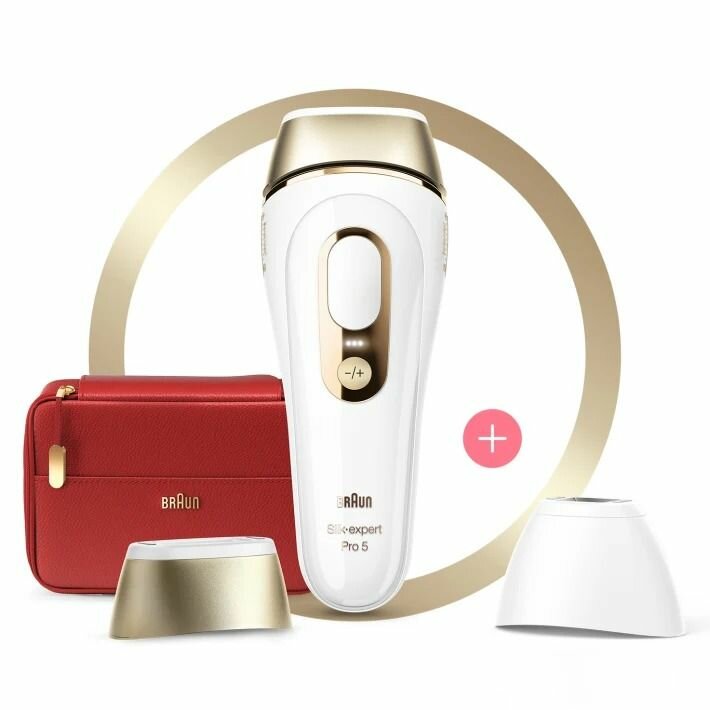 Фотоэпилятор Braun Silk-expert Pro 5 PL5160 IPL, белый