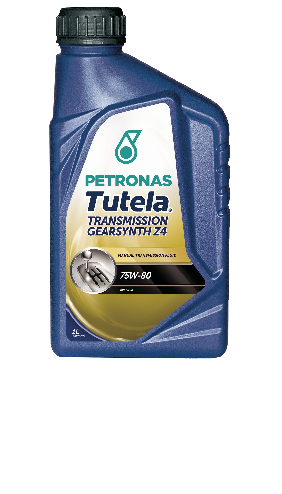 PETRONAS TUTELA T.GEARSYNTH Z4 75W-80 минеральное масло для МКПП и раздаток,1л./77242E18EU/22681619, канистра пластик
