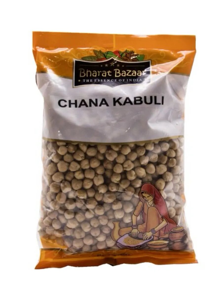 Нут белый/Chana Kabul /Bharat Bazaar/крупа/500г/Индия