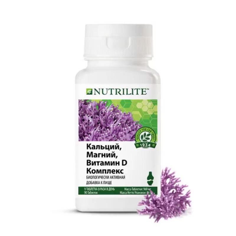 Amway NUTRILITE Кальций, магний, витамин D комплекс — фото 1