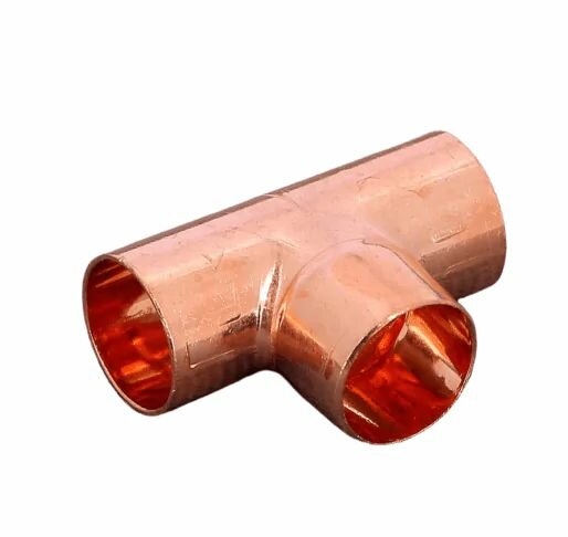 Тройник Viega медный под пайку 15x18x15