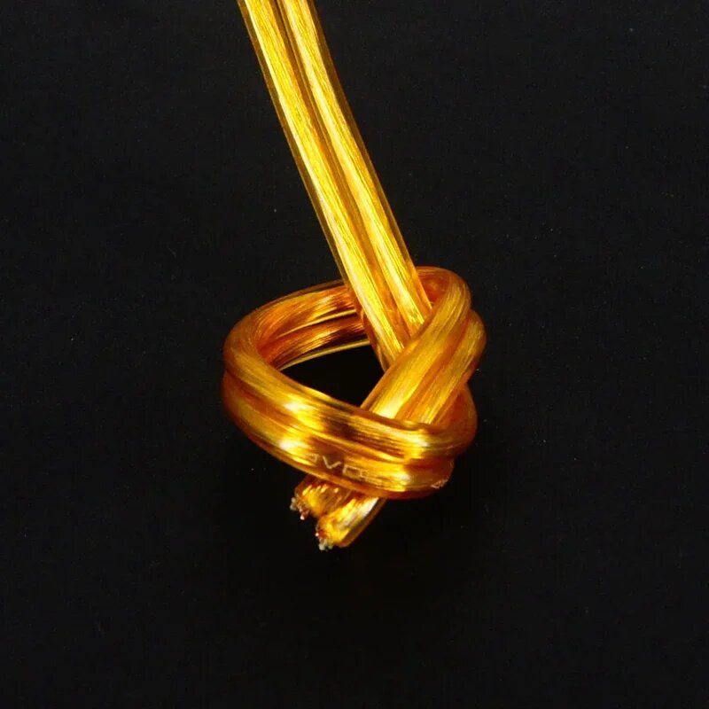 10 метров электрические провода прозрачная параллельная линия 2 сердечника плоский кабель для люстры освещения настольная лампа кристальная медная линия