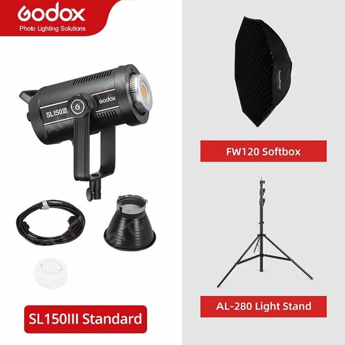 Godox SL150III LED фотолампа 150W SL150III Kit 6 32566₽