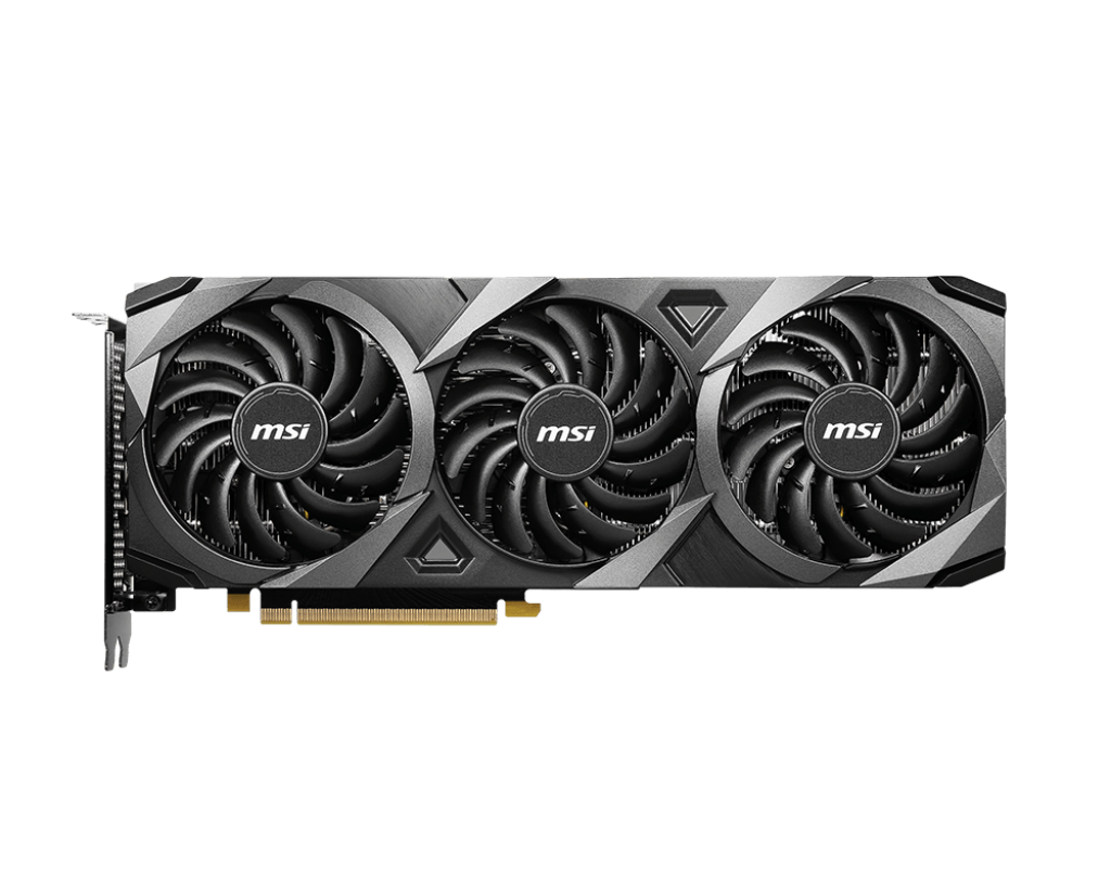 Видеокарта PCI-E MSI 12GB GDDR6 192bit 8nm 1320/15000MHz HDMI/3*DP - фото №2