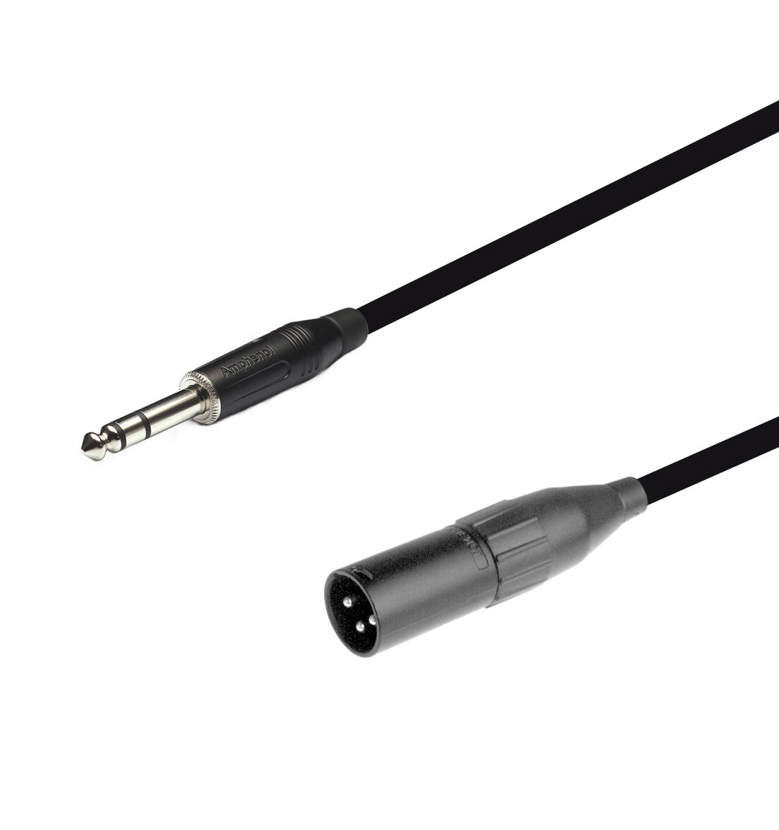5m Jack 6.3 mm 1/4 TRS - XLR male Amphenol Pro Performance профессиональный балансный аудио кабель Кабели Jack 6.3 mm TRS - XLR male (mon3)