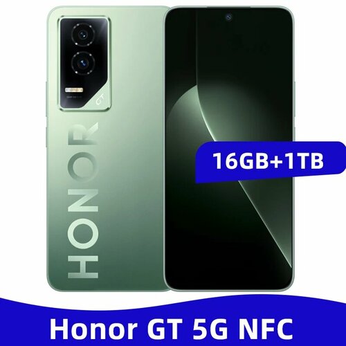 Смартфон HONOR GT 12256ГБ 12512ГБ 16256ГБ 16512ГБ 16ГБ1ТБ china Standard HONOR GT Смартфон Зеленый 16ГБ 1ТБ china Новый 01102024 47093₽