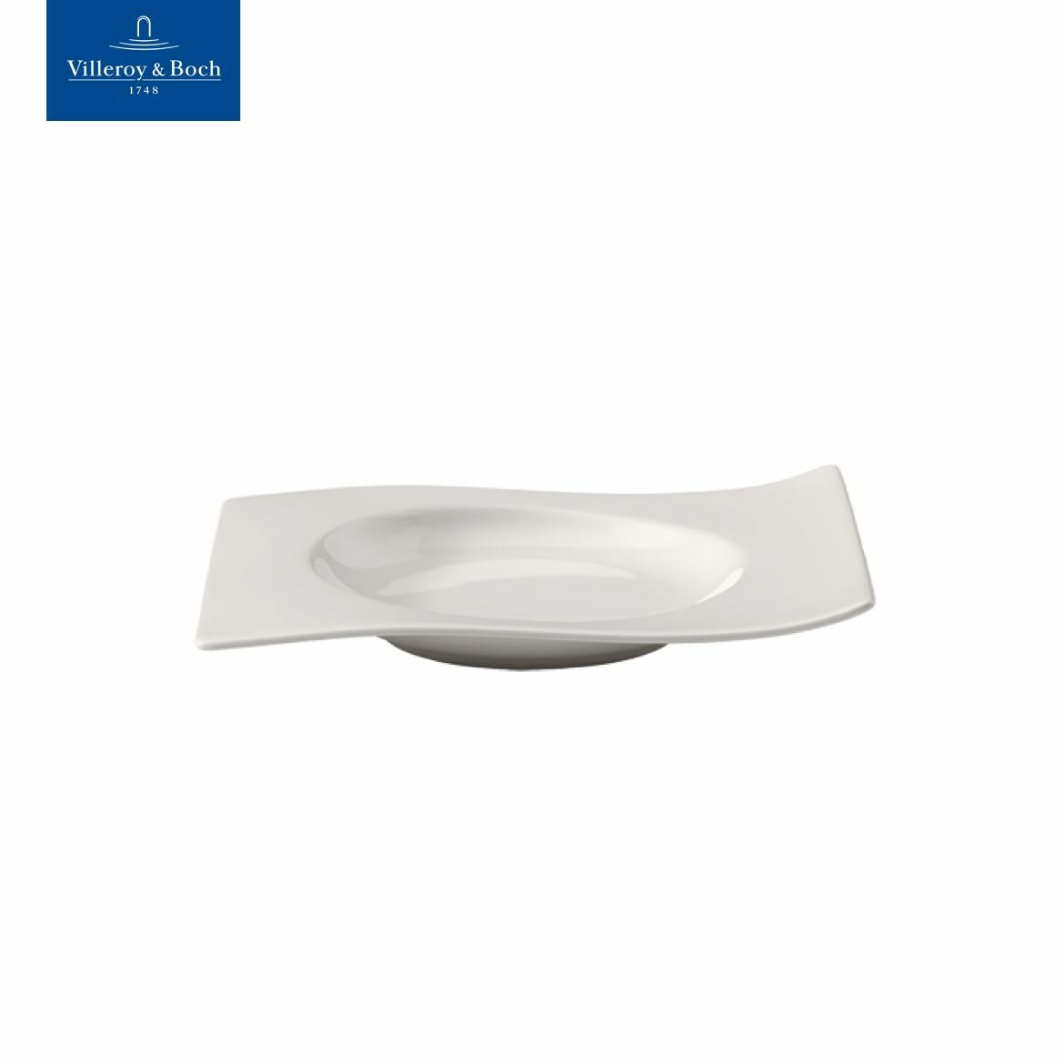 Бульонное блюдце 18х15 см, NewWave, Villeroy & Boch, Премиум-Фарфор
