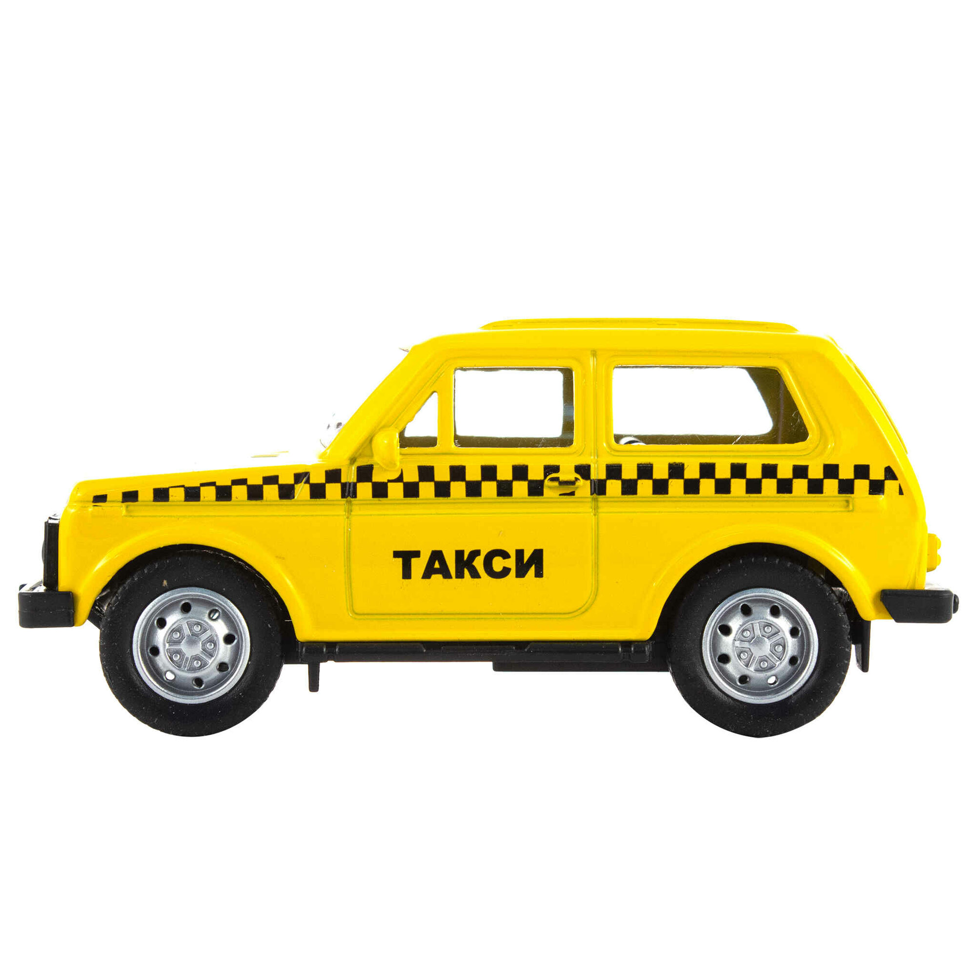 Внедорожник такси KiddieDrive инерционный, 11см - фото №5