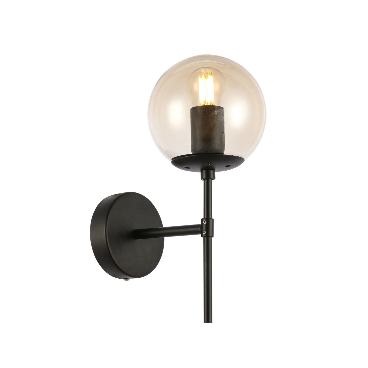 Бра Evoluce LACOTTA SLE154901-01 E27 40 Вт металл стекло черный HLDZ
