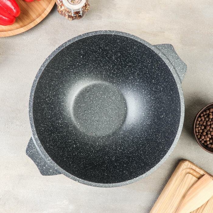 Казан Мечта "Гранит" 5 л, с антипригарным покрытием