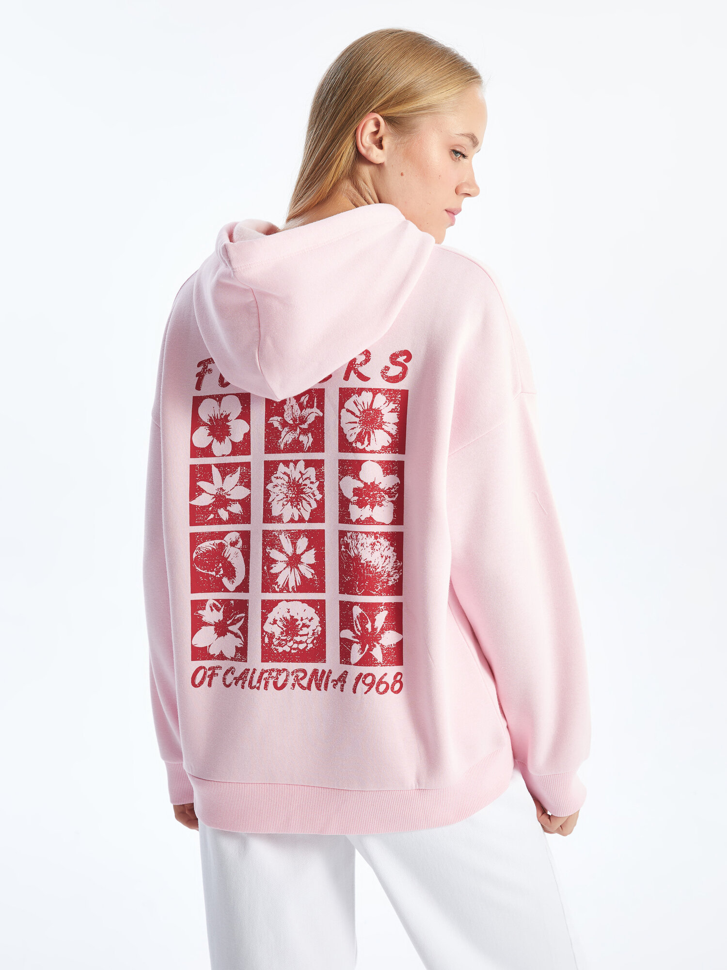 Худи LC Waikiki, размер M, , pink