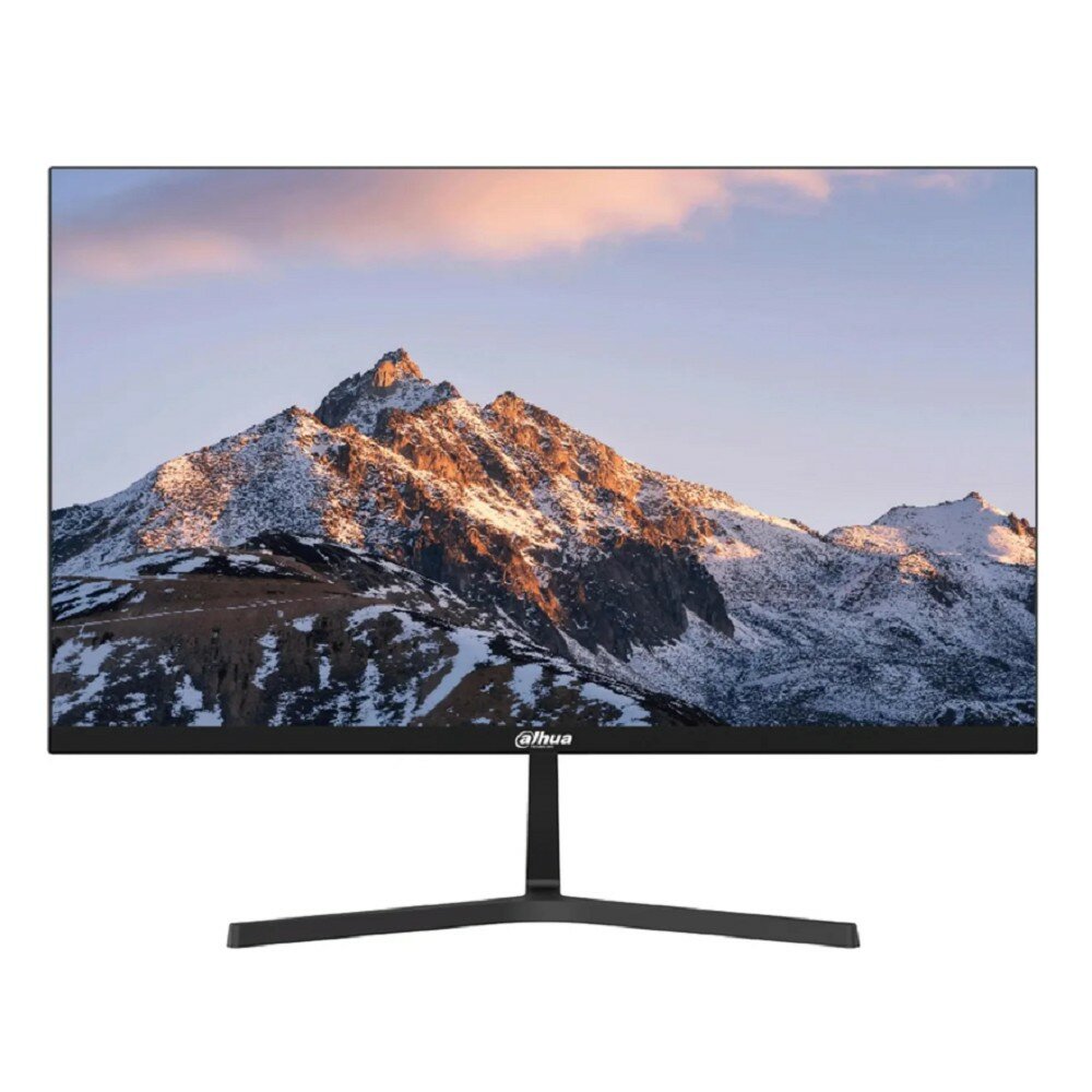 DAHUA Монитор 21.45" DHI-LM22-B200S, 100гц, VA, 1920x1080, VGA, HDMI, безрамочный, с динамиками
