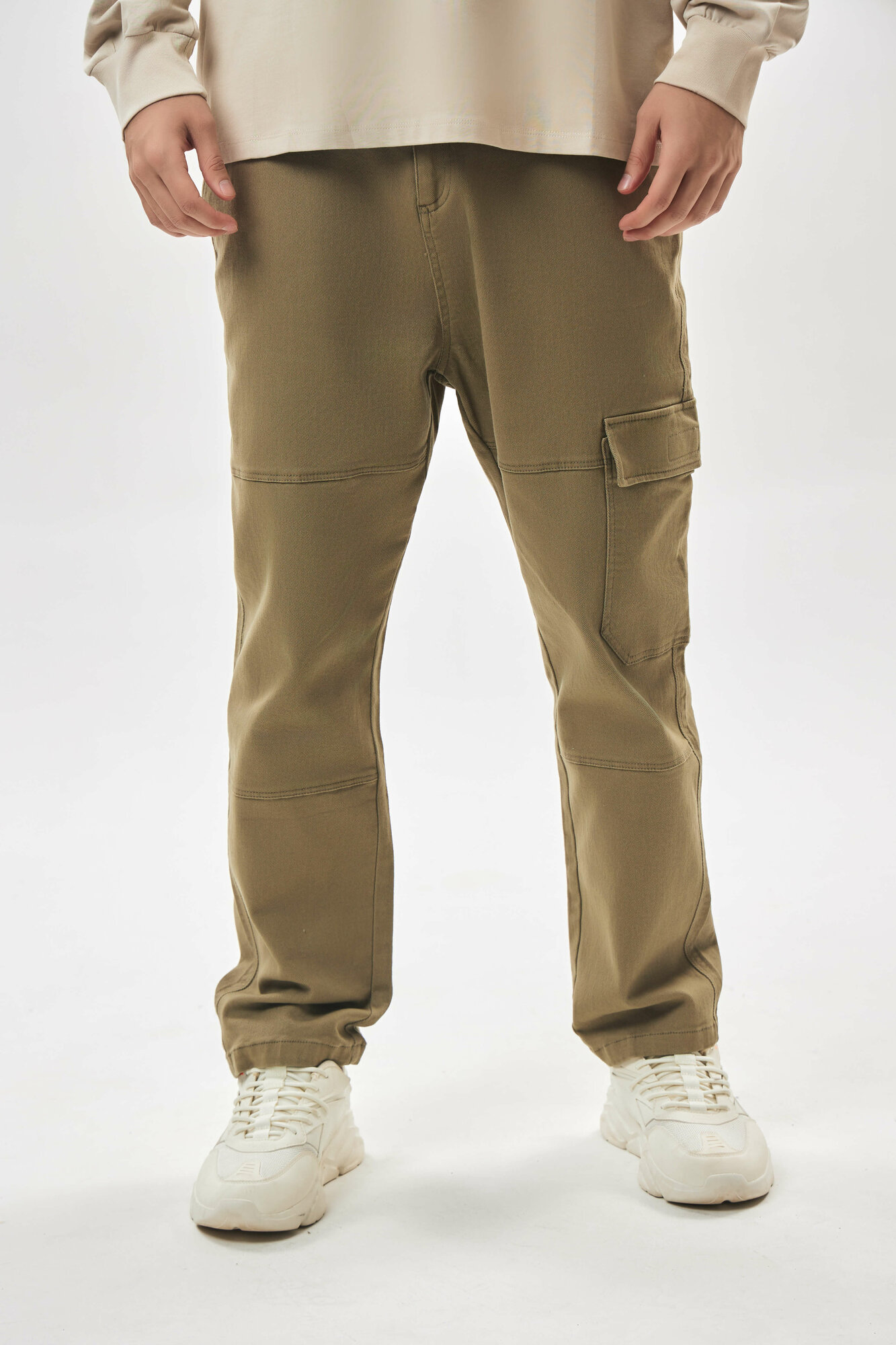 Брюки спортивные TERRA PRO, размер 30, Khaki
