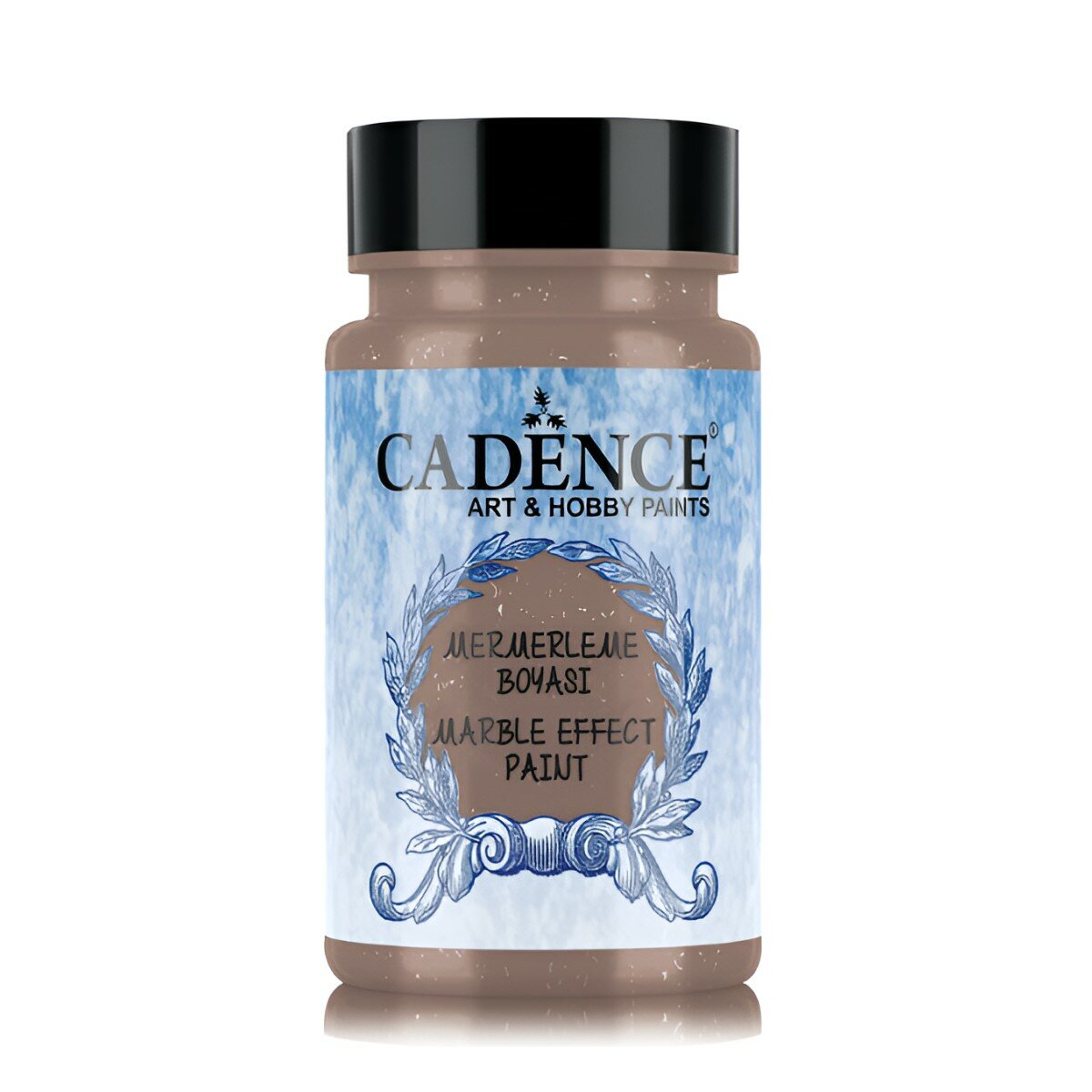 Акриловая краска с эффектом мрамора Cadence Marble Effect Paint Metallic. Brown-115