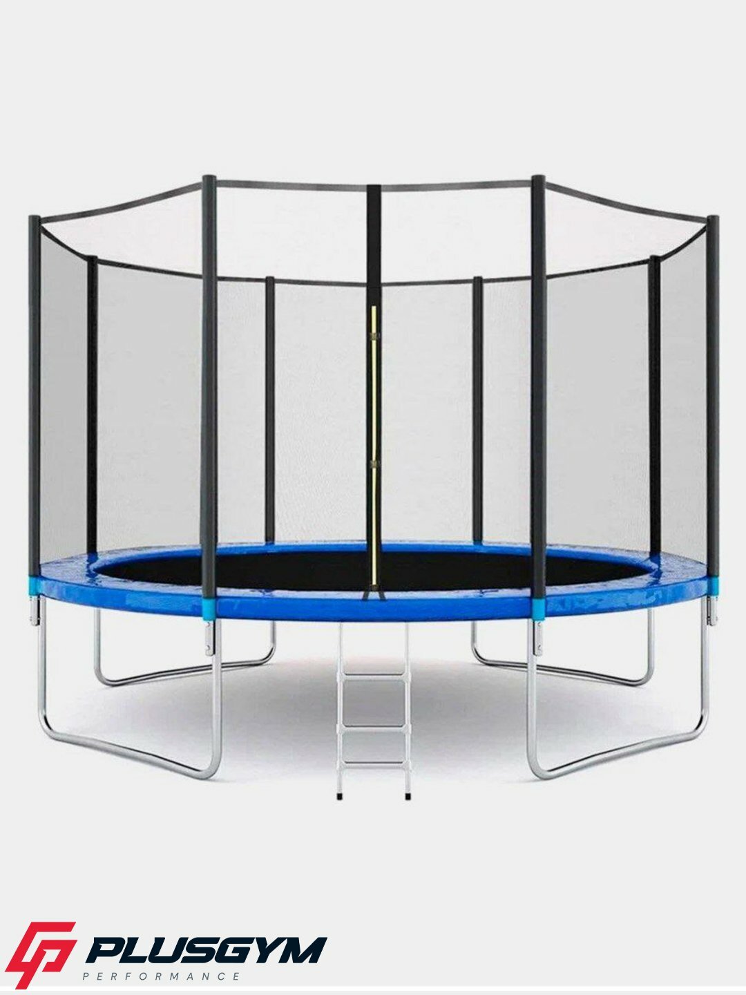Батут, уличный, с сеткой, диаметр 244см, нагрузка до 150кг, чёрный 8FT — фото 1