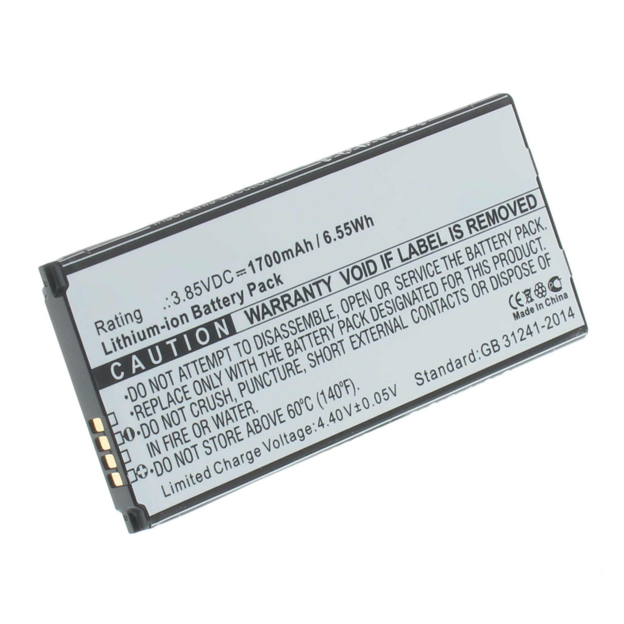 Аккумуляторная батарея iBatt 1700mAh для Samsung Galaxy A3 2016, Samsung SM-A310F/DS