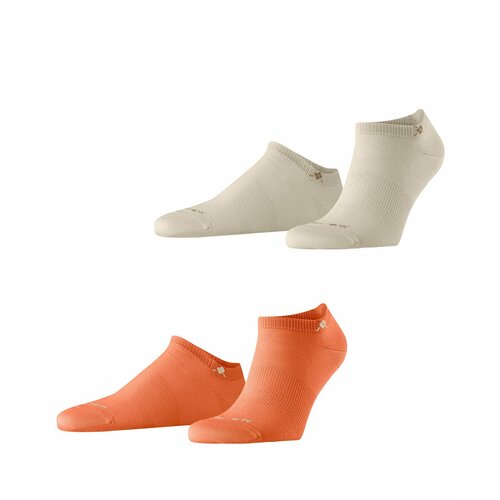 фото Носки burlington everyday 2-pack, комплект, 2 пары, размер 40-46, оранжевый