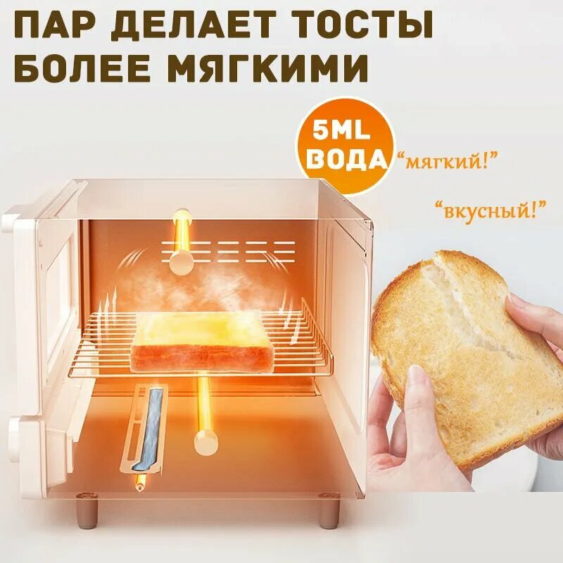 Изображение Xiaomi Мини-печь MKX02M-1，Умная электрическая духовка Mijia, белый