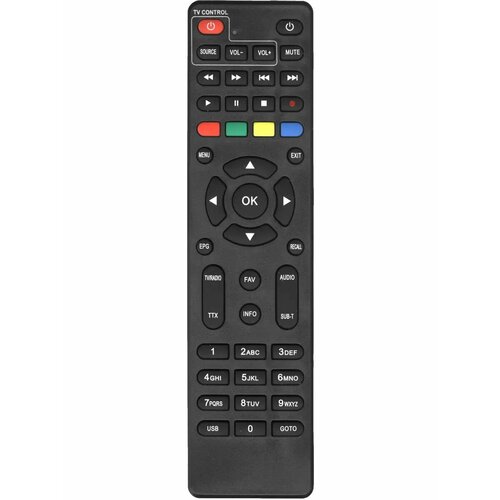 Пульт для ресивера Telefunken TF-DVBT261 (черный)