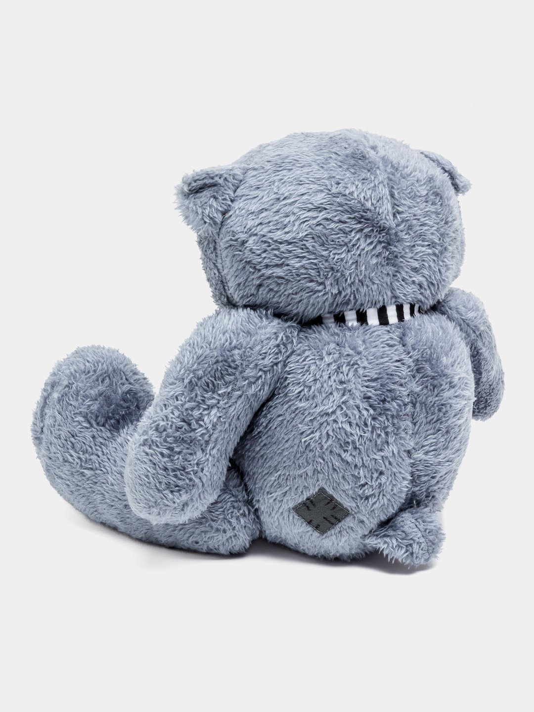 Тедди, мягкий плюшевый мишка, серый, 35 см для детей, отличный плюшевый мишка для праздничного подарка, серый — фото 1