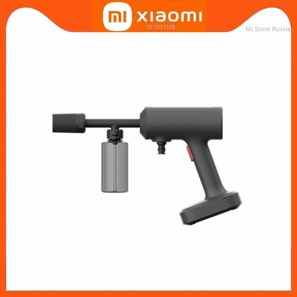 Беспроводная автомойка Xiaomi Mijia Wireless Car Washing Machine 2 (темно-серый)