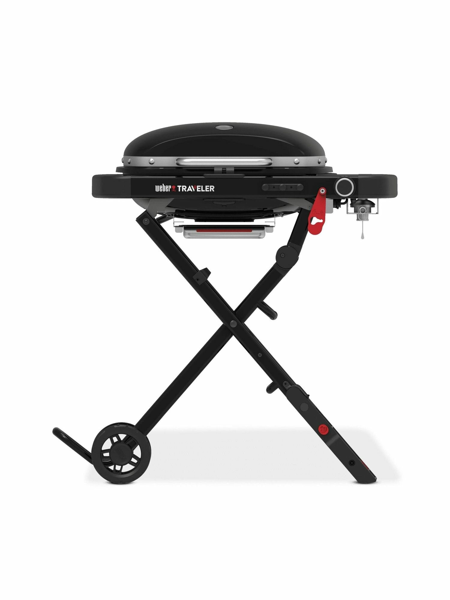 Обзор: Газовый гриль для дачи Weber Traveler compact 1500527, чёрный