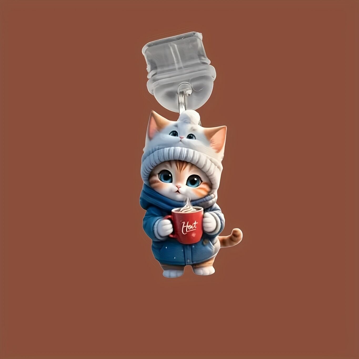 Трансграничная горячая 2D плоская пылезащитная заглушка Cute Cat для iPhone/Type-C и Android