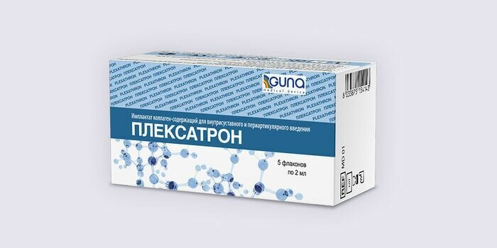 Изображение Плексатрон имплантат c коллагеном, флаконы 2 мл, 5 шт.