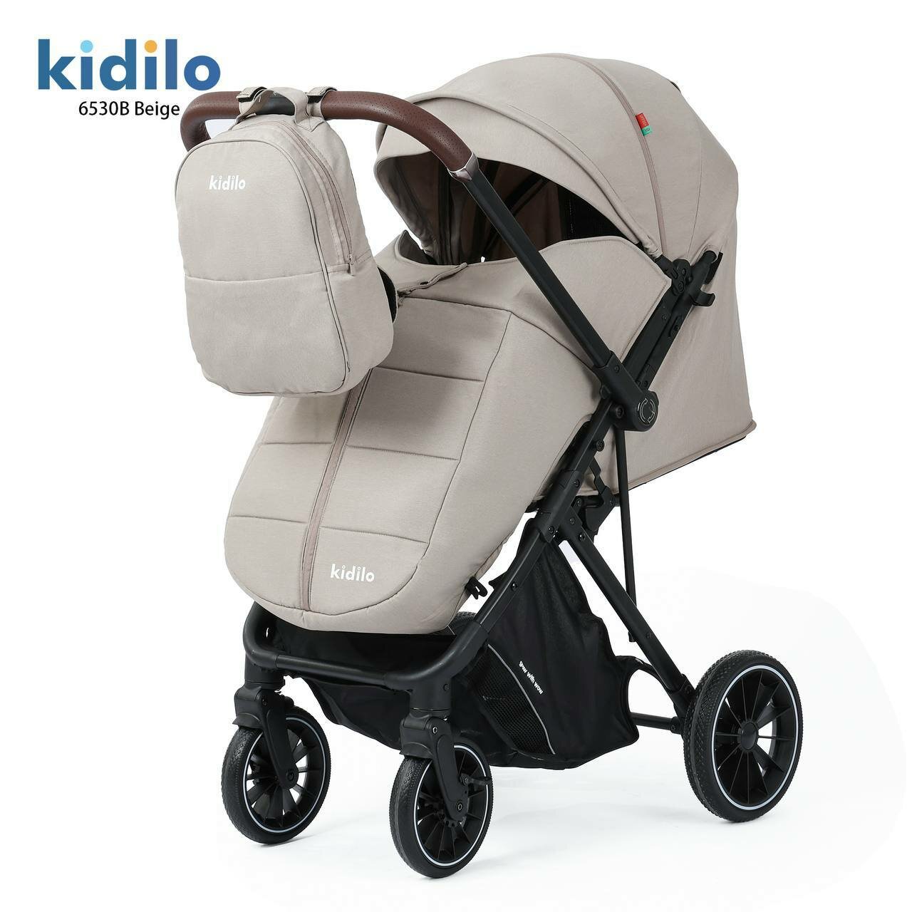 Коляска Kidilo 6530 Green