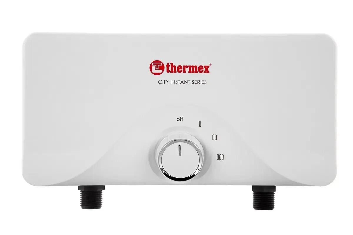 Водонагреватель Thermex City 5500 проточный 5.5кВт кран и душ белый [spt070853 ]