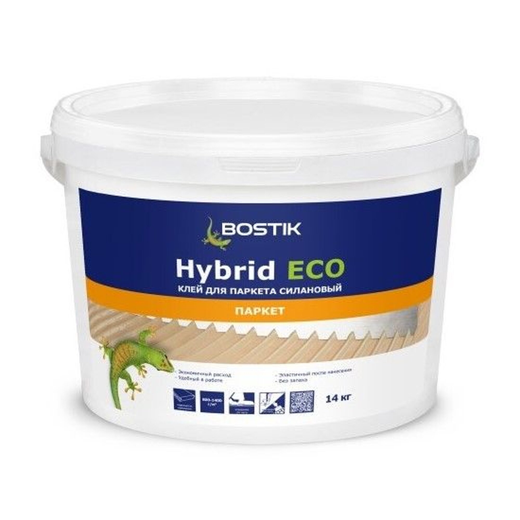 Клей для паркета гибридный Bostik Hybrid Eco (14кг)