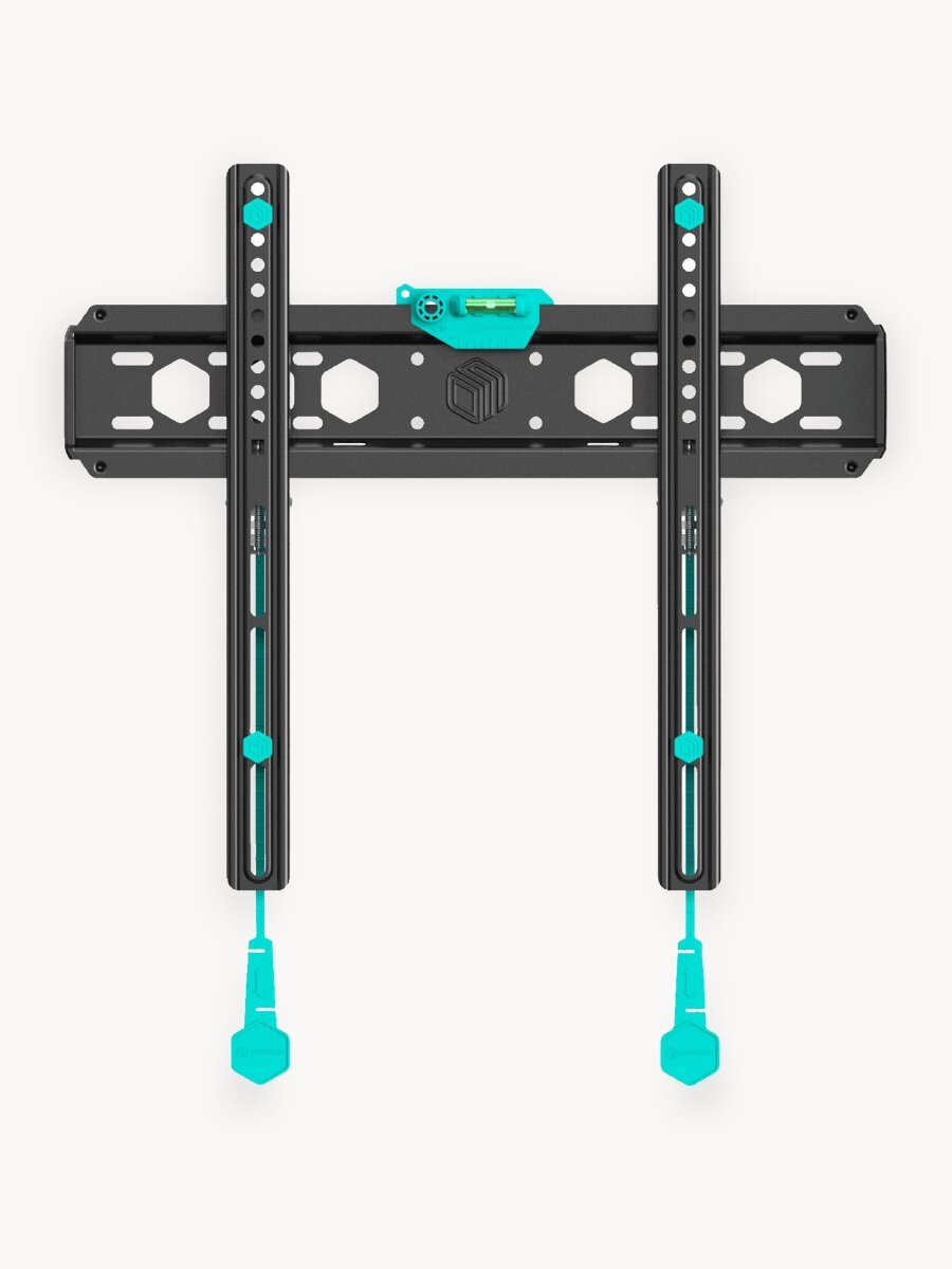 Кронштейн на стену ONKRON FM5 для телевизора 35 -65 , фиксированный, до 68 кг, черный