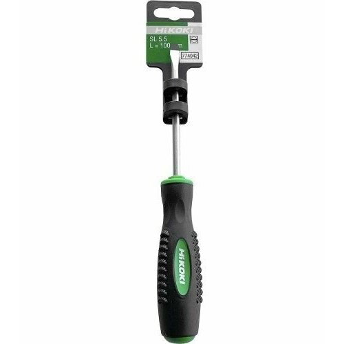 Отвёртка шлицевая HIKOKI (HITACHI) SL5.5*100мм
