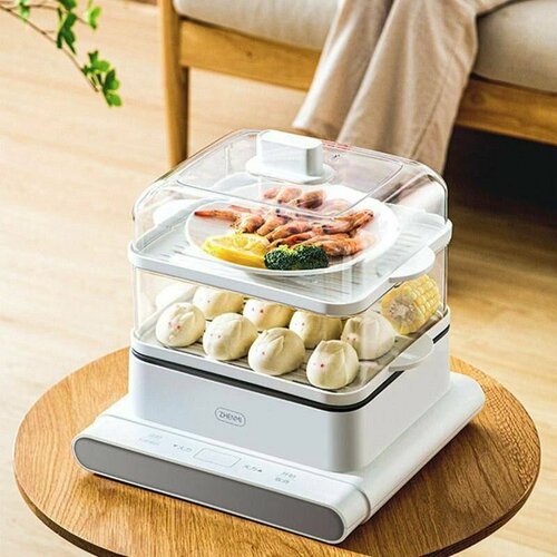 Электрическая пароварка мощностью 800Вт Белый 530000₽