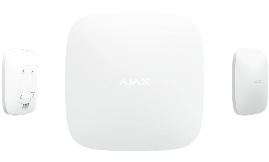 Ajax Hub белый Центральная консоль системы безопасности