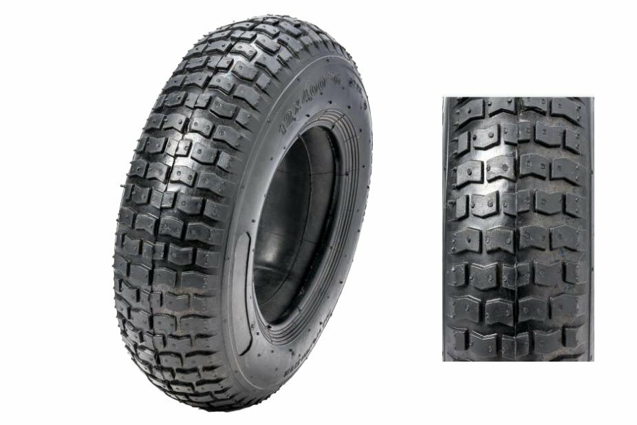 Покрышка+камера для тачек TIREPROFI 4.00-6