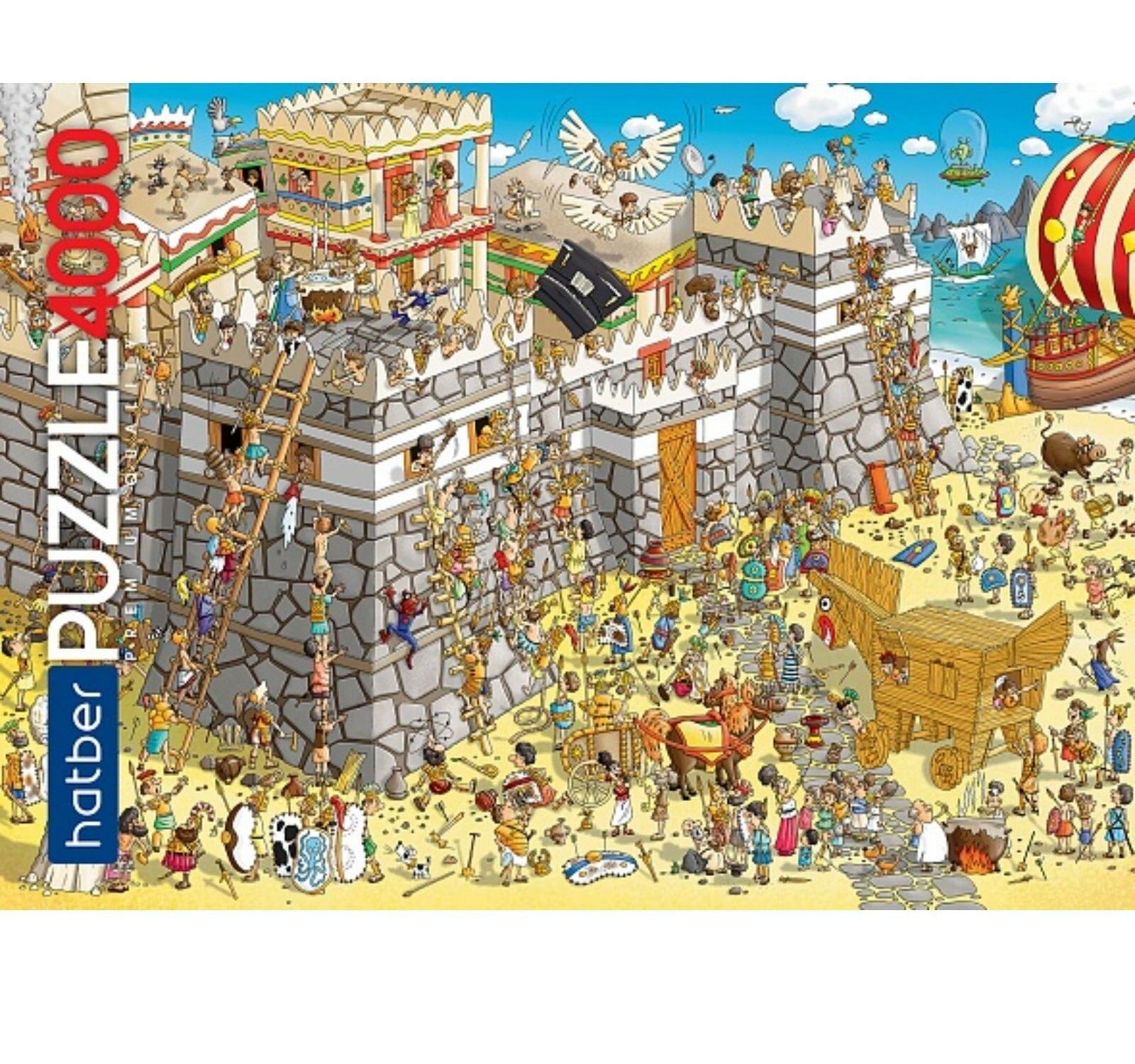 Puzzle-4000 Осада крепости Хатбер - фото №5