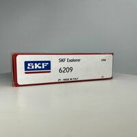 Подшипник шариковый радиальный однорядный 6209 производителя SKF. Международное обозначение 6209, соответствует отечественной маркировке 209. Размеры подшипника:  ...
