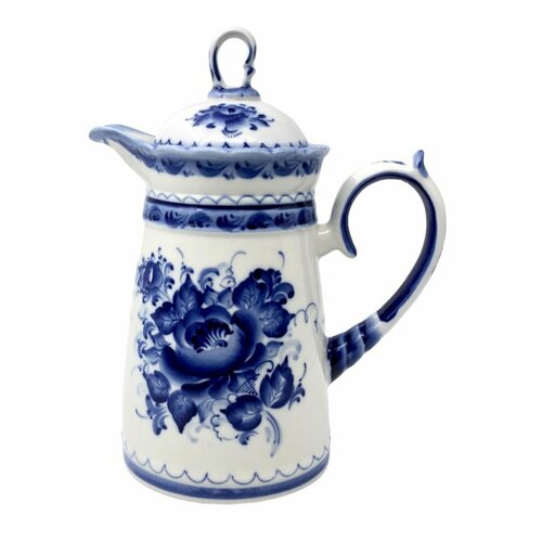 Кувшин Подарочный выс235см объем 122л фарфор Галактика г Гжель 5016₽