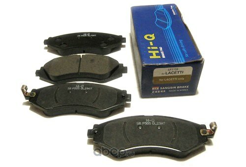 Колодки тормозные передние Sangsin Brake SP1159 обеспечивают эффективное торможение