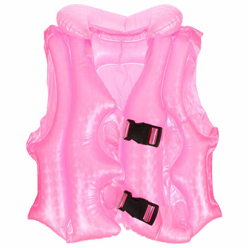 Жилет для плавания, размер М, 50 х 40 см, цвет розовый 10322752