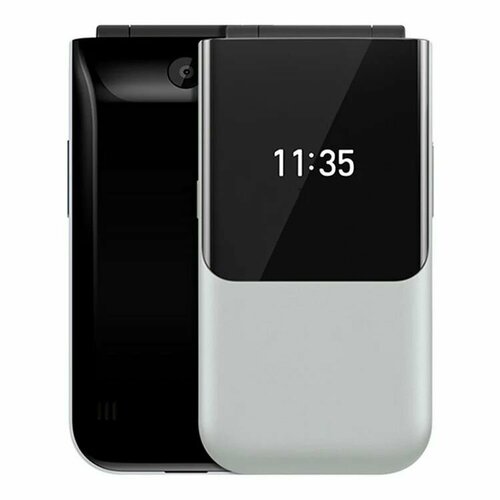 Серый Мобильный телефон 2720 Flip большой экран - большие кнопки русифицированная клавиатура 2560₽