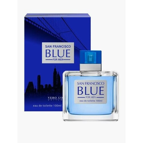 Туалетная вода мужская RM San Francisco Blue, 100 мл