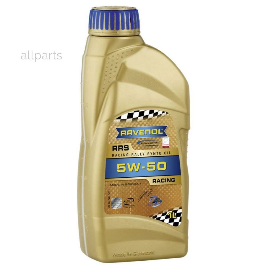 RAVENOL 4014835726918 SAE 5W-50 1L RRS RACING RALLY SYNTO NEW моторное масло