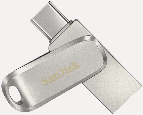 Изображение товара Флешка SanDisk Ultra Dual Drive Go, 64 ГБ, USB Type-C/USB 3.2 Gen 1 (SDDDC3-064G-G46)