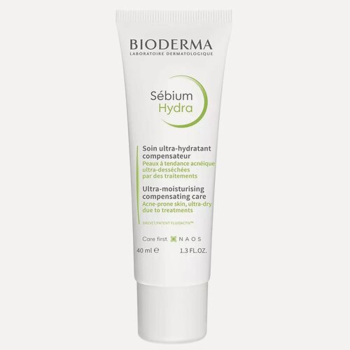 Изображение товара Крем Bioderma "Sebium Hydra", для сухой кожи с акне, увлажнение, 40 мл
