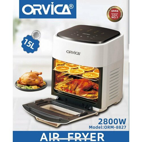 Аэрогриль-фритюрница-гриль-духовка-мини-печь-тостер на 15 литров 7458₽