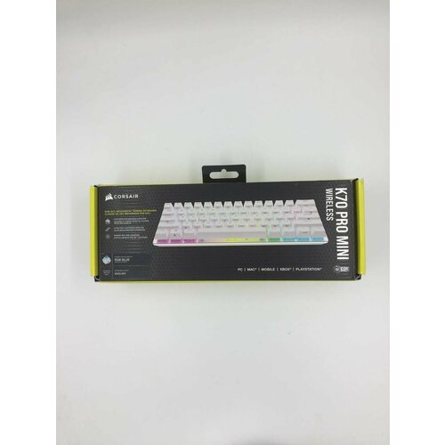 Беспроводная Клавиатура Corsair K70 PRO mini wireless RUS White