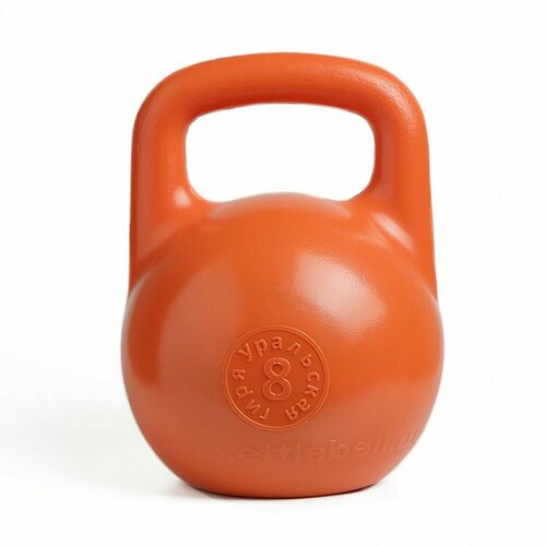 Гиря пластиковая TITAN 8 кг оранжевая
