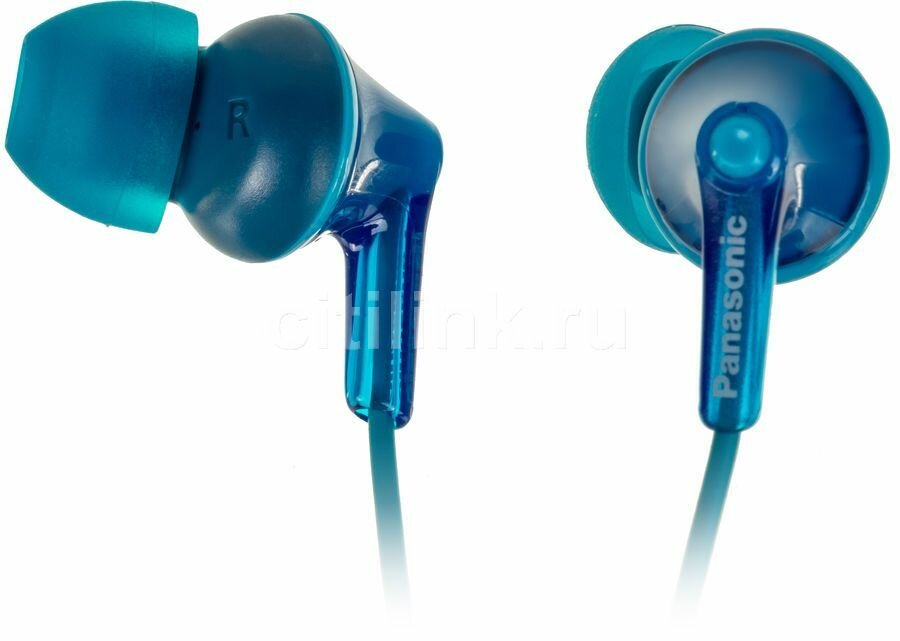 Проводные наушники PANASONIC RP-HJE125E-A, синий